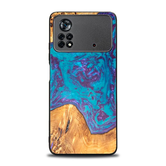 Xiaomi POCO X4 Pro 5G Handyhülle aus Harz und Holz - SYNERGY#B25