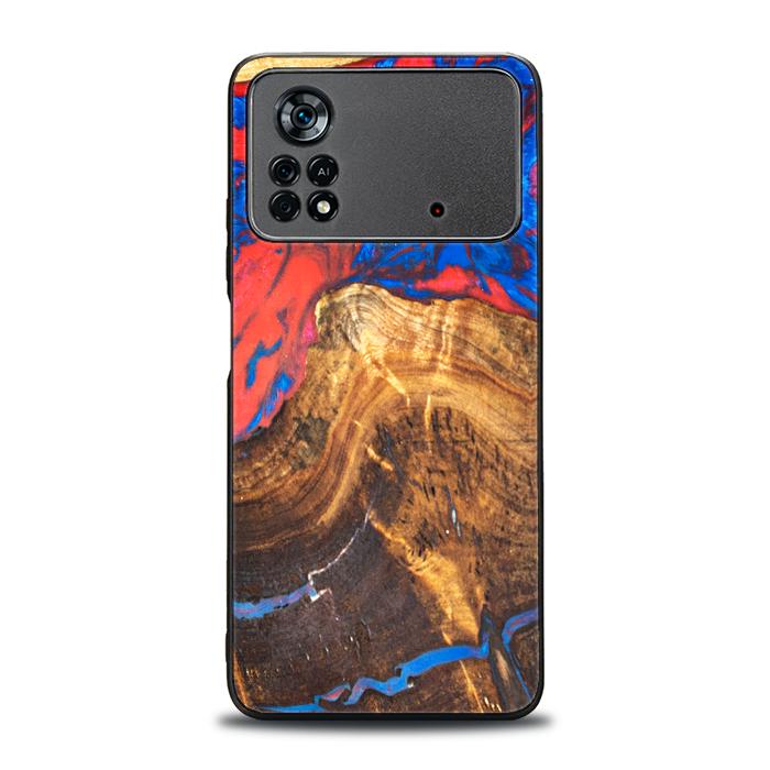 Xiaomi POCO X4 Pro 5G Handyhülle aus Harz und Holz - SYNERGY#B31