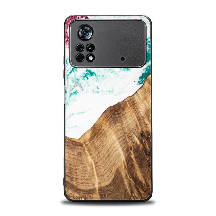 Xiaomi POCO X4 Pro 5G Handyhülle aus Harz und Holz - SYNERGY#C14