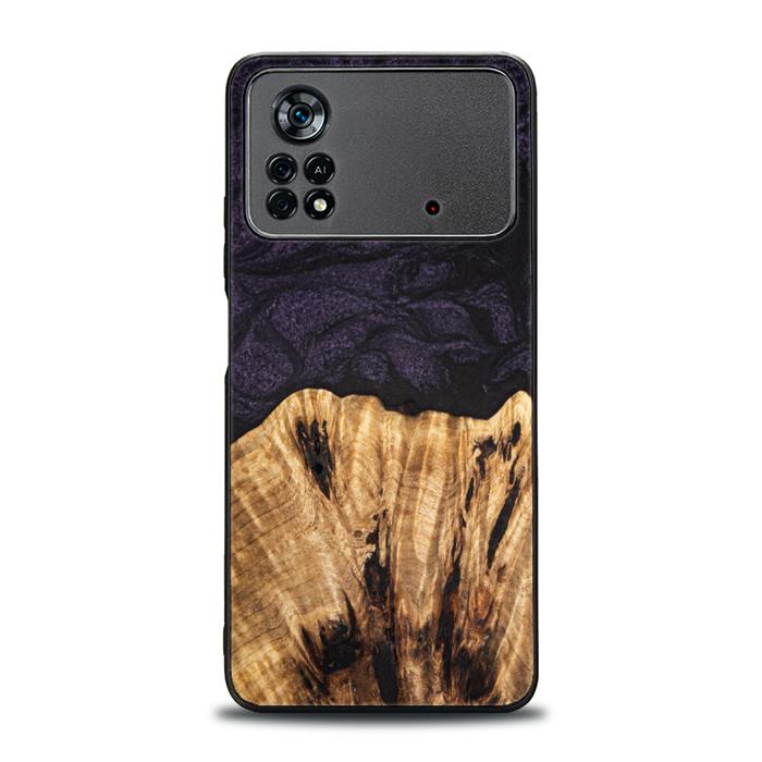 Xiaomi POCO X4 Pro 5G Handyhülle aus Harz und Holz - SYNERGY#C31