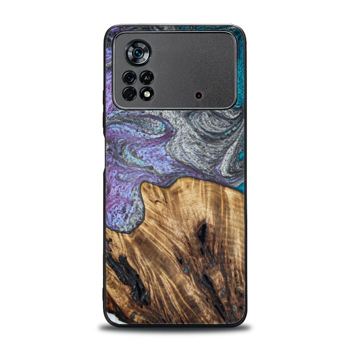 Xiaomi POCO X4 Pro 5G Handyhülle aus Harz und Holz - SYNERGY#C47