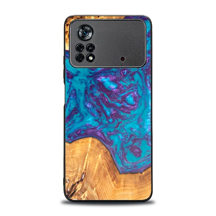 Xiaomi POCO X4 Pro 5G Handyhülle aus Harz und Holz - Synergy#B28