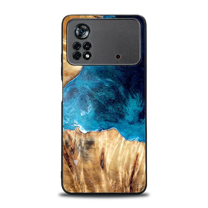 Xiaomi POCO X4 Pro 5G Handyhülle aus Harz und Holz - Synergy#D127