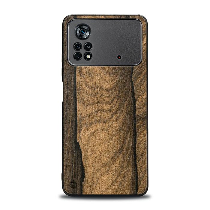 Xiaomi POCO X4 Pro 5G Handyhülle aus Holz - Ziricote