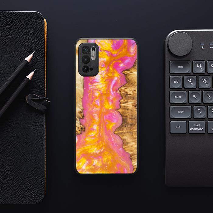Xiaomi REDMI NOTE 10 5G Handyhülle aus Harz und Holz - SYNERGY#A20