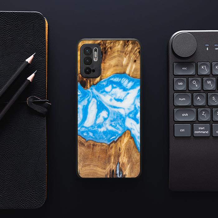 Xiaomi REDMI NOTE 10 5G Handyhülle aus Harz und Holz - SYNERGY#A29