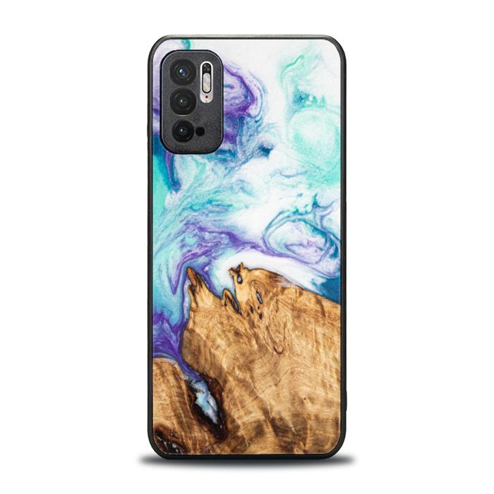Xiaomi REDMI NOTE 10 5G Handyhülle aus Harz und Holz - SYNERGY#C17