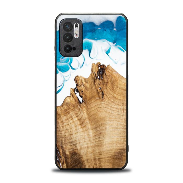 Xiaomi REDMI NOTE 10 5G Handyhülle aus Harz und Holz - SYNERGY#C41