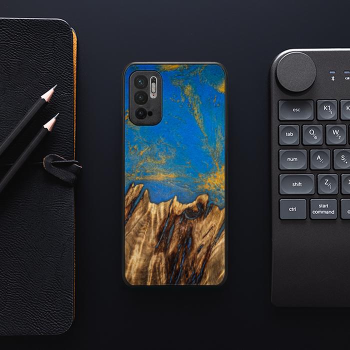 Xiaomi REDMI NOTE 10 5G Handyhülle aus Harz und Holz - SYNERGY#C43