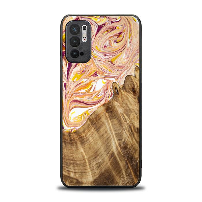 Xiaomi REDMI NOTE 10 5G Handyhülle aus Harz und Holz - SYNERGY#C48