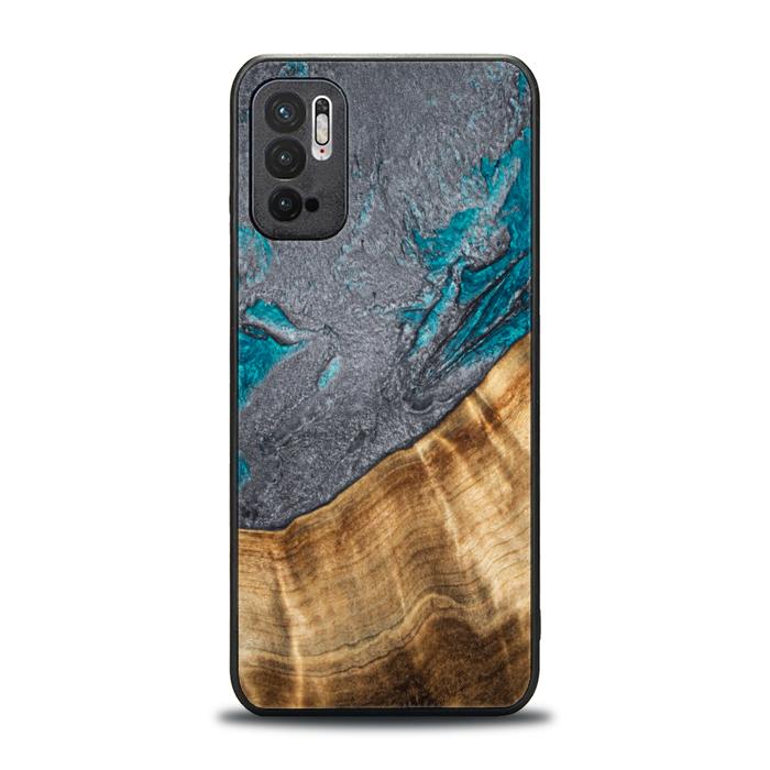 Xiaomi REDMI NOTE 10 5G Handyhülle aus Harz und Holz - Synergy#C45