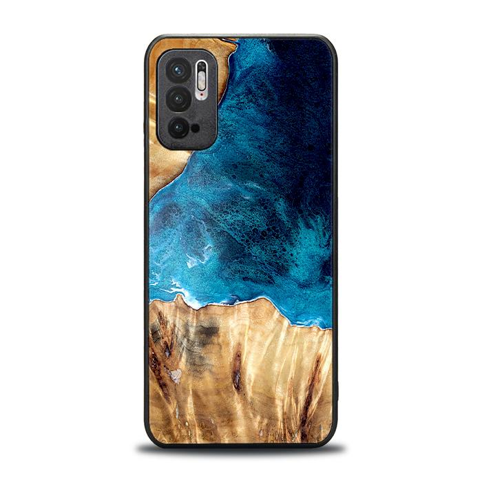 Xiaomi REDMI NOTE 10 5G Handyhülle aus Harz und Holz - Synergy#D127