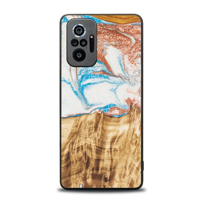 Xiaomi REDMI NOTE 10 Pro Handyhülle aus Harz und Holz - SYNERGY#47
