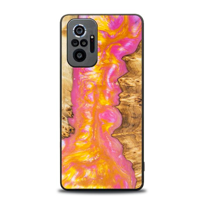 Xiaomi REDMI NOTE 10 Pro Handyhülle aus Harz und Holz - SYNERGY#A20