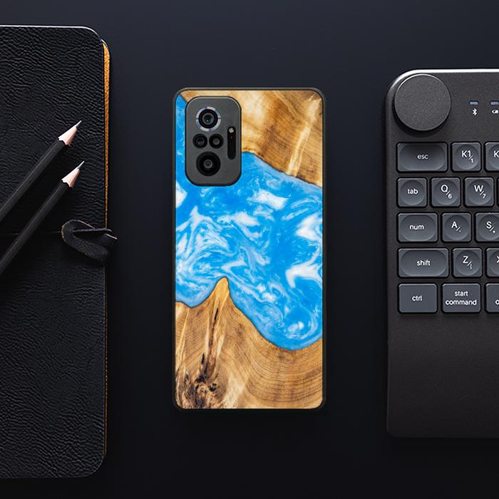 Xiaomi REDMI NOTE 10 Pro Handyhülle aus Harz und Holz - SYNERGY#A26