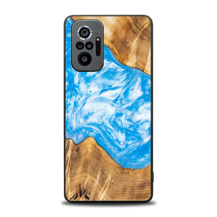 Xiaomi REDMI NOTE 10 Pro Handyhülle aus Harz und Holz - SYNERGY#A28