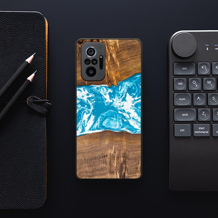 Xiaomi REDMI NOTE 10 Pro Handyhülle aus Harz und Holz - SYNERGY#A7
