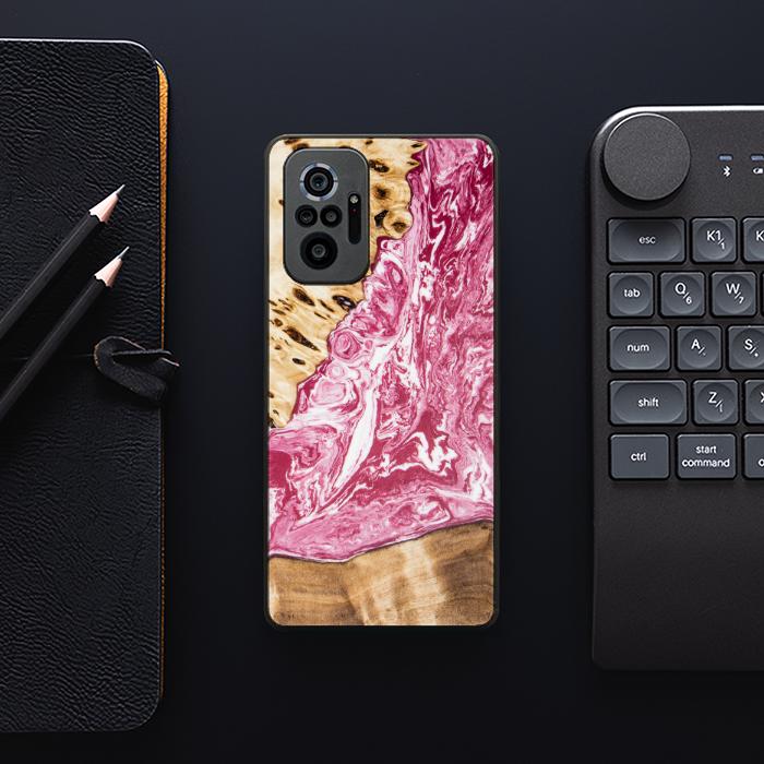 Xiaomi REDMI NOTE 10 Pro Handyhülle aus Harz und Holz - SYNERGY#A99