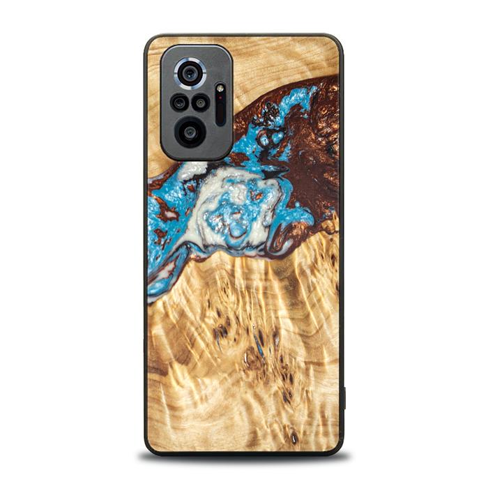 Xiaomi REDMI NOTE 10 Pro Handyhülle aus Harz und Holz - SYNERGY#B12