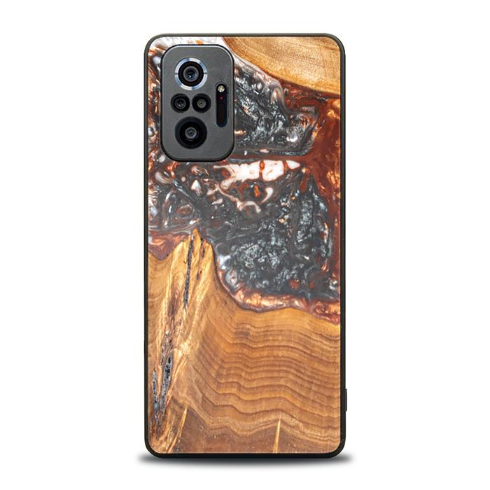 Xiaomi REDMI NOTE 10 Pro Handyhülle aus Harz und Holz - SYNERGY#B37