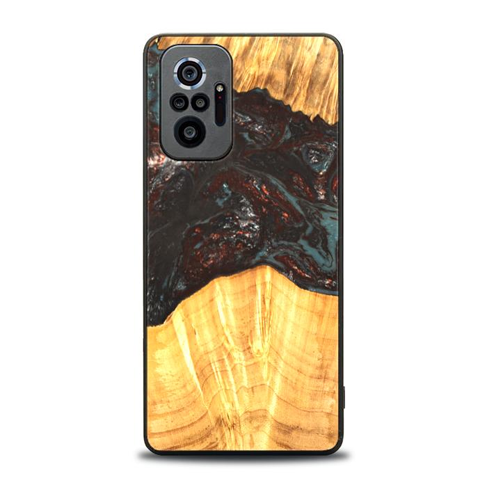 Xiaomi REDMI NOTE 10 Pro Handyhülle aus Harz und Holz - SYNERGY#B42