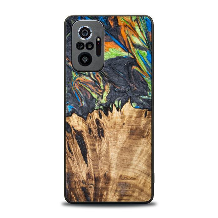 Xiaomi REDMI NOTE 10 Pro Handyhülle aus Harz und Holz - SYNERGY#C22
