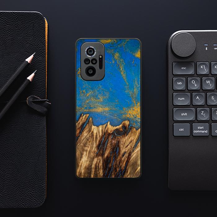Xiaomi REDMI NOTE 10 Pro Handyhülle aus Harz und Holz - SYNERGY#C43