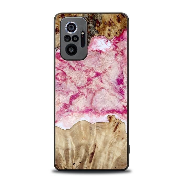Xiaomi REDMI NOTE 10 Pro Handyhülle aus Harz und Holz - Synergy#D101