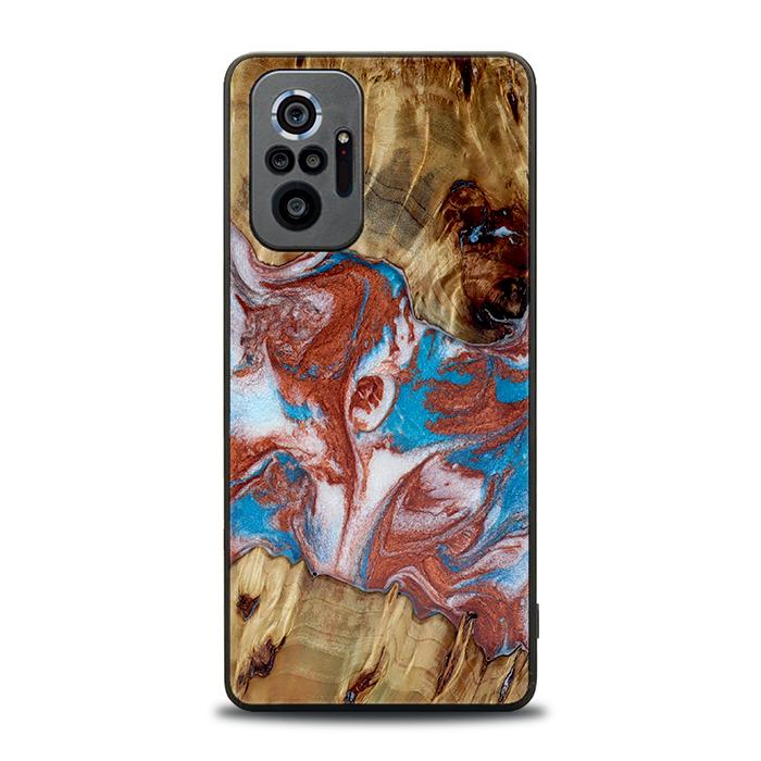 Xiaomi REDMI NOTE 10 Pro Handyhülle aus Harz und Holz - Synergy#D103