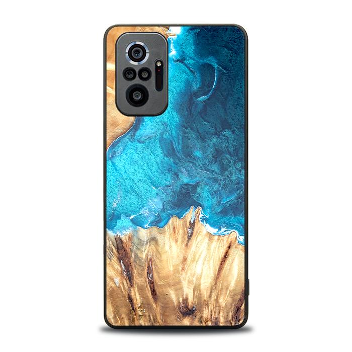 Xiaomi REDMI NOTE 10 Pro Handyhülle aus Harz und Holz - Synergy#D115