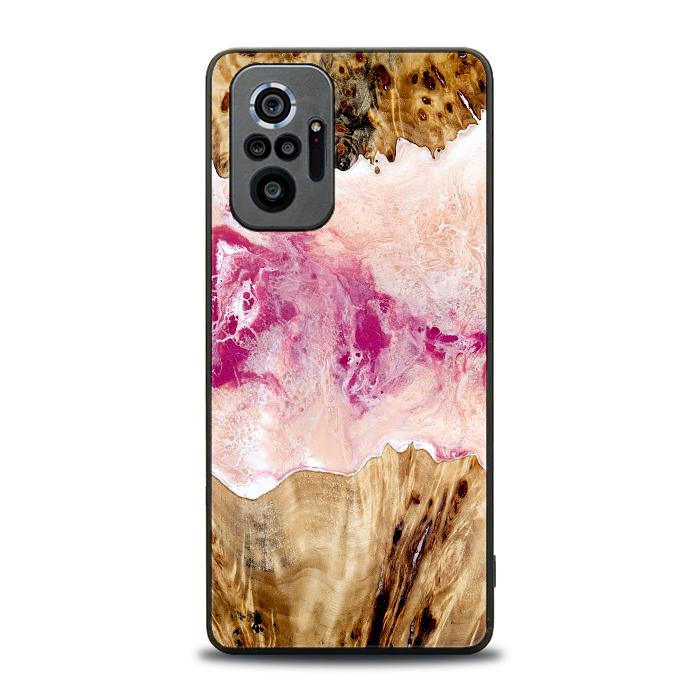 Xiaomi REDMI NOTE 10 Pro Handyhülle aus Harz und Holz - Synergy#D119