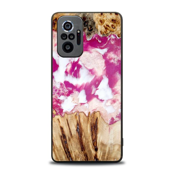 Xiaomi REDMI NOTE 10 Pro Handyhülle aus Harz und Holz - Synergy#D124