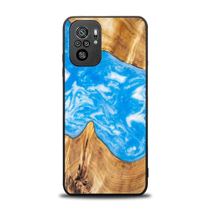 Xiaomi REDMI NOTE 10 Handyhülle aus Harz und Holz - SYNERGY#A26