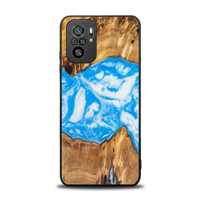 Xiaomi REDMI NOTE 10 Handyhülle aus Harz und Holz - SYNERGY#A29