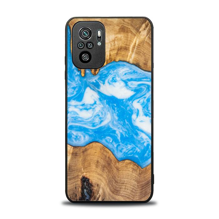 Xiaomi REDMI NOTE 10 Handyhülle aus Harz und Holz - SYNERGY#A31