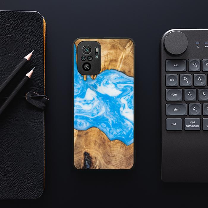 Xiaomi REDMI NOTE 10 Handyhülle aus Harz und Holz - SYNERGY#A31