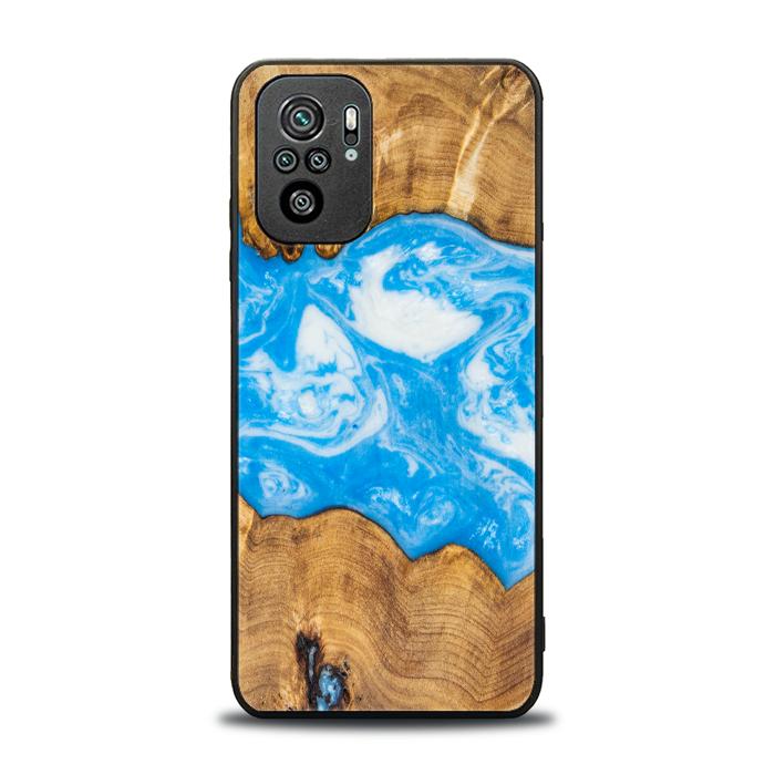 Xiaomi REDMI NOTE 10 Handyhülle aus Harz und Holz - SYNERGY#A32