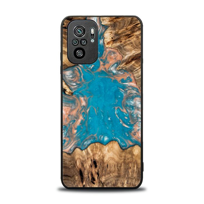 Xiaomi REDMI NOTE 10 Handyhülle aus Harz und Holz - SYNERGY#A97