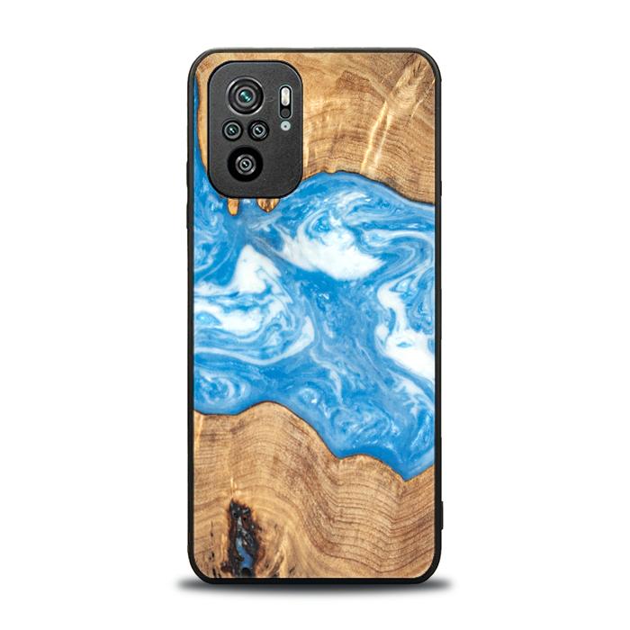 Xiaomi REDMI NOTE 10 Handyhülle aus Harz und Holz - SYNERGY#B03