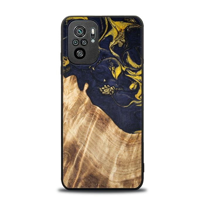 Xiaomi REDMI NOTE 10 Handyhülle aus Harz und Holz - SYNERGY#C26