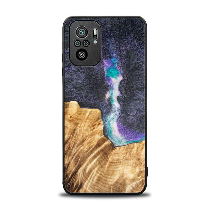 Xiaomi REDMI NOTE 10 Handyhülle aus Harz und Holz - SYNERGY#C7