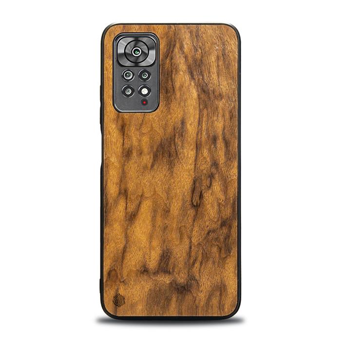 Xiaomi REDMI NOTE 11 Pro / 11 Pro 5G Handyhülle aus Holz - Imbuia