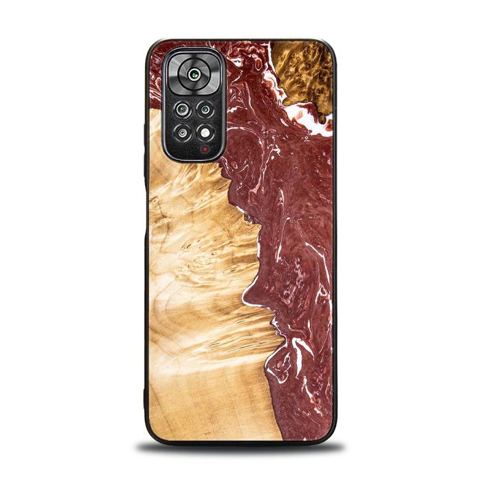 Xiaomi REDMI NOTE 11 / 11S Handyhülle aus Harz und Holz - SYNERGY#316