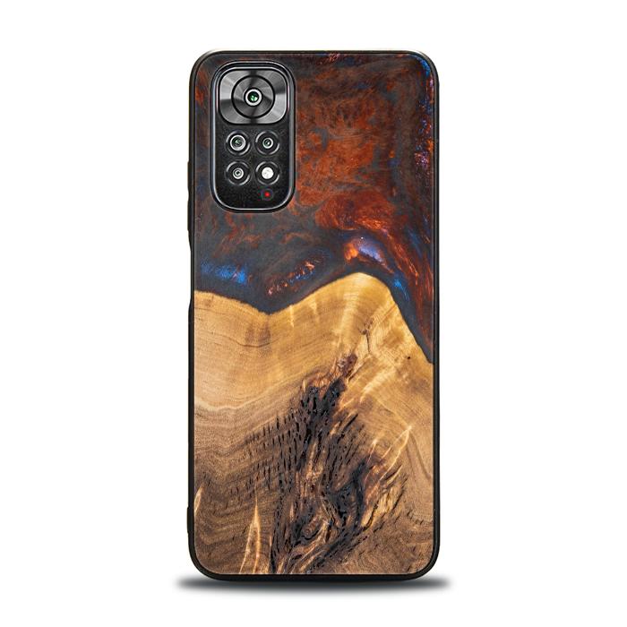 Xiaomi REDMI NOTE 11 / 11S Handyhülle aus Harz und Holz - SYNERGY#A21