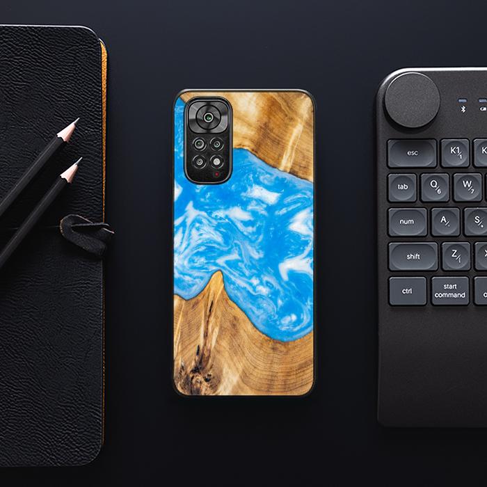 Xiaomi REDMI NOTE 11 / 11S Handyhülle aus Harz und Holz - SYNERGY#A26