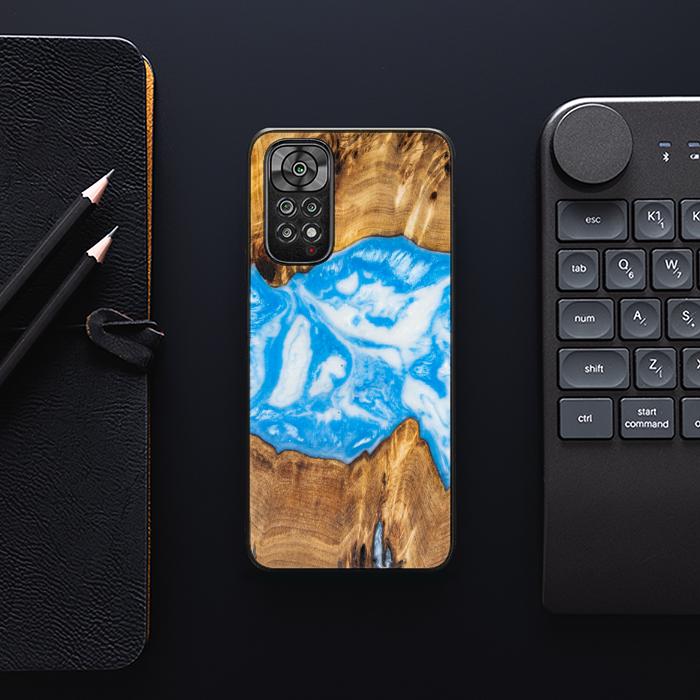 Xiaomi REDMI NOTE 11 / 11S Handyhülle aus Harz und Holz - SYNERGY#A29