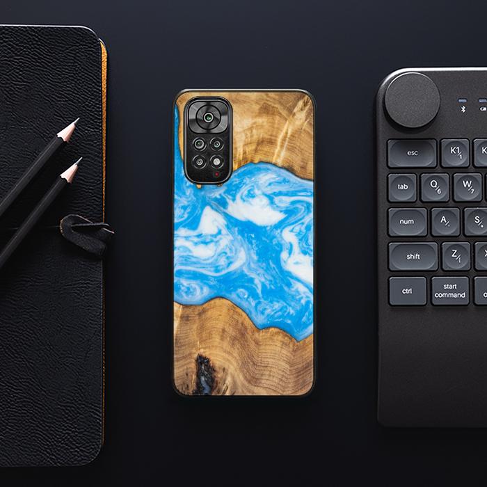 Xiaomi REDMI NOTE 11 / 11S Handyhülle aus Harz und Holz - SYNERGY#A31