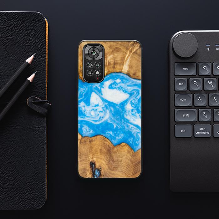 Xiaomi REDMI NOTE 11 / 11S Handyhülle aus Harz und Holz - SYNERGY#A32