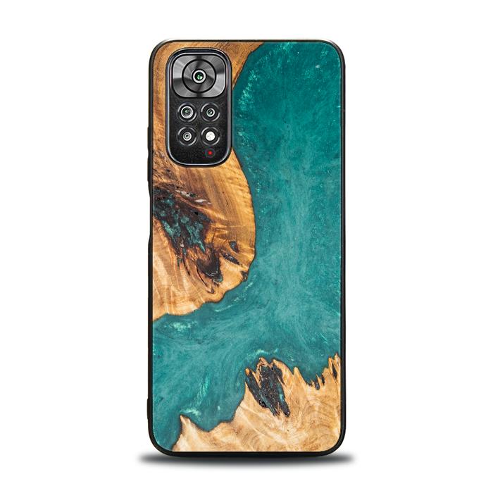 Xiaomi REDMI NOTE 11 / 11S Handyhülle aus Harz und Holz - SYNERGY#A38