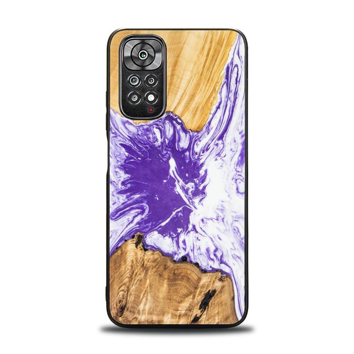 Xiaomi REDMI NOTE 11 / 11S Handyhülle aus Harz und Holz - SYNERGY#A79
